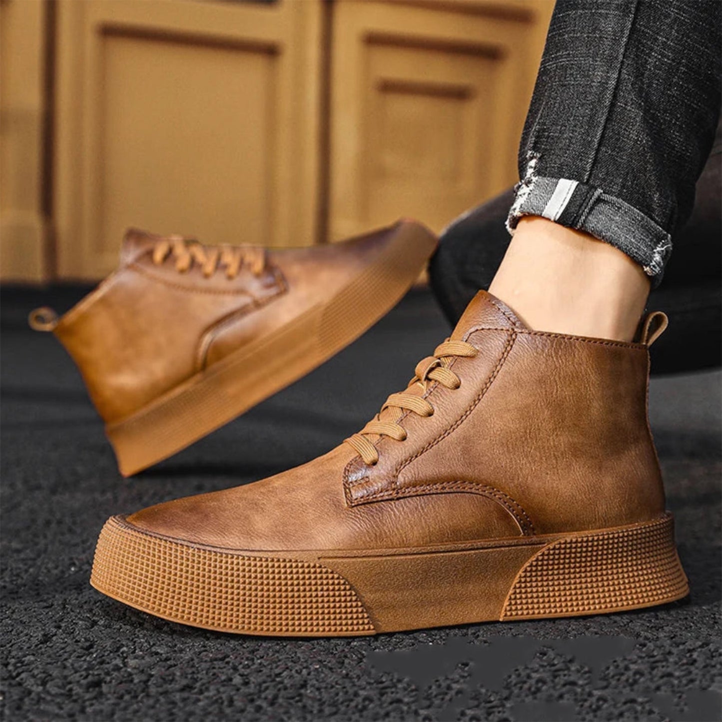 ZAPATOS DE CUERO BERNAL | EDICIÓN KANATA CHILE®